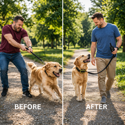 Stop Your Dog’s Barking Without Stress, Shocks, or Guesswork using K9Control™ Smart Training Collar