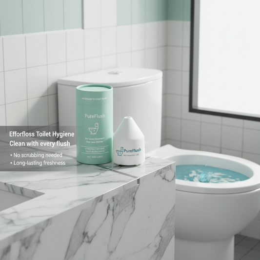 Stop Scrubbing Your Toilet Forever and Enjoy Effortless Self Cleaning Hygiene with PureFlush™
