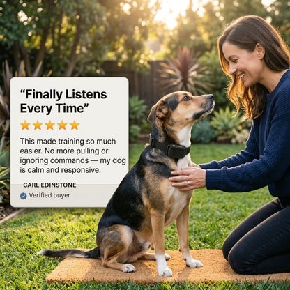 Stop Your Dog’s Barking Without Stress, Shocks, or Guesswork using K9Control™ Smart Training Collar