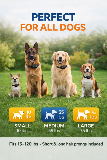 Stop Your Dog’s Barking Without Stress, Shocks, or Guesswork using K9Control™ Smart Training Collar