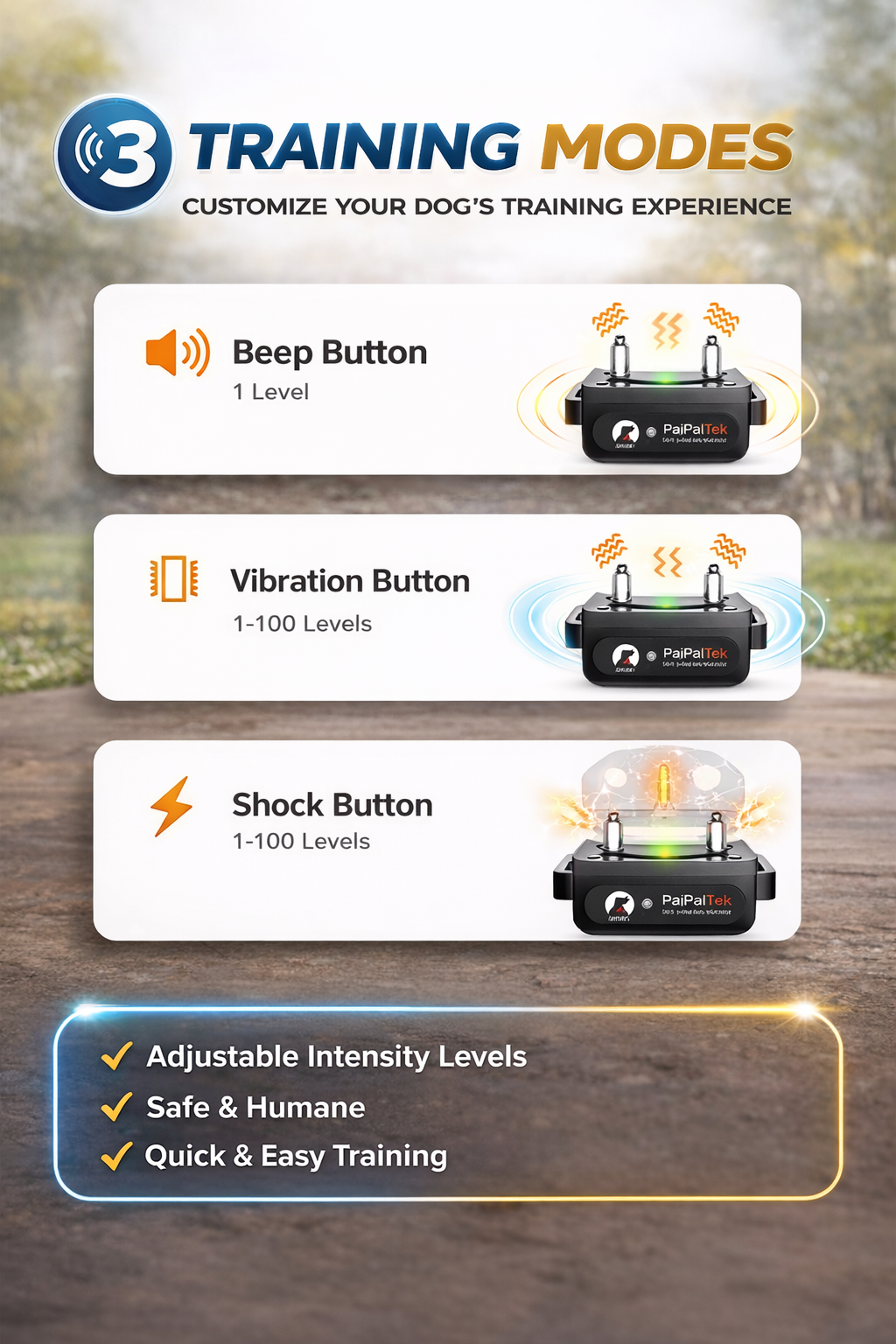 Stop Your Dog’s Barking Without Stress, Shocks, or Guesswork using K9Control™ Smart Training Collar