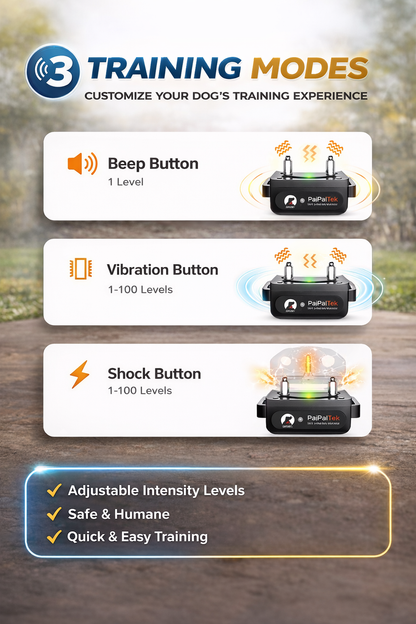 Stop Your Dog’s Barking Without Stress, Shocks, or Guesswork using K9Control™ Smart Training Collar