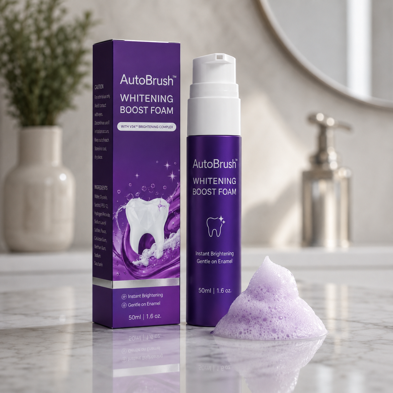 AutoBrush™ BrightFoam