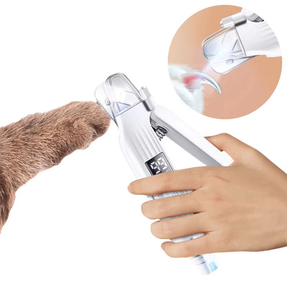 PawTrim Pro™ 2-in-1 Pet Nail Grinder & Clipper