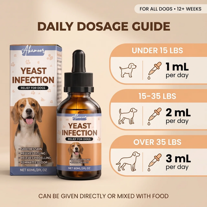 ItchRelief™ Yeast Infection Drops for Dogs